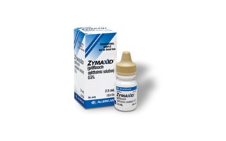 Zymaxid antibacterial eye drops